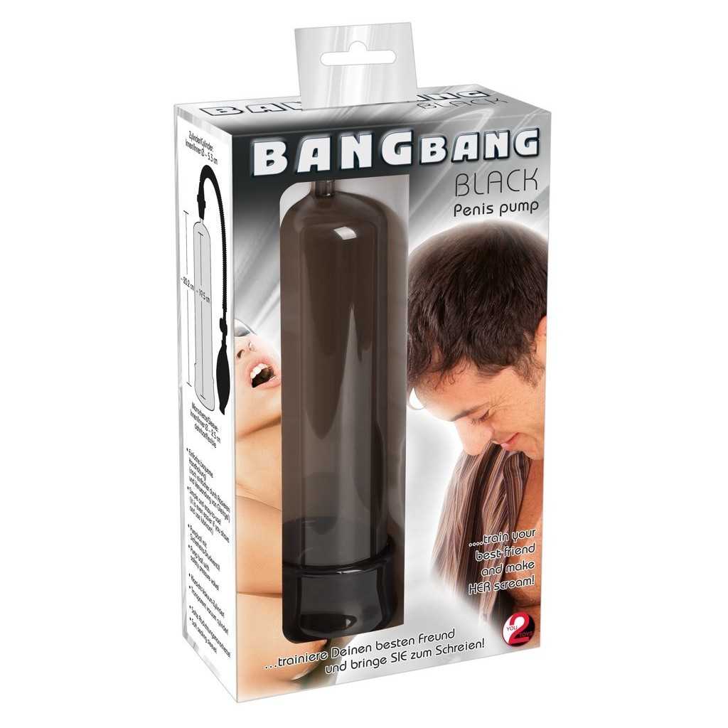 Pompa per allungare pene bang bang black Pompa per allungare pene bang bang black