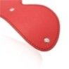 Maschera copriocchi ecopelle rossa Maschera copriocchi ecopelle rossa