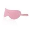 Maschera copriocchi ecopelle rosa Maschera copriocchi ecopelle rosa