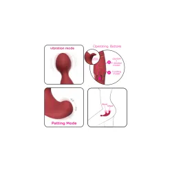 Stimolatore vaginale 3 in 1 Fusion bordeaux Stimolatore vaginale 3 in 1 Fusion bordeaux
