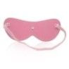 Maschera copriocchi ecopelle rosa Maschera copriocchi ecopelle rosa