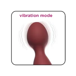 Stimolatore vaginale 3 in 1 Fusion bordeaux Stimolatore vaginale 3 in 1 Fusion bordeaux