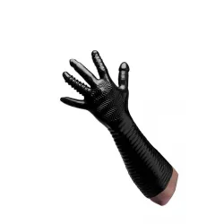 Guanto da fisting con dita stimolanti Guanto da fisting con dita stimolanti