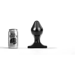 Plug anale conico nero All Black Plug anale conico nero All Black