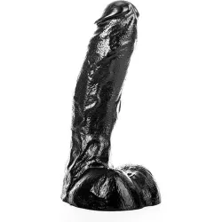 Maxi Dildo realistico All Black 25,5 cm Maxi Dildo realistico All Black 25,5 cm