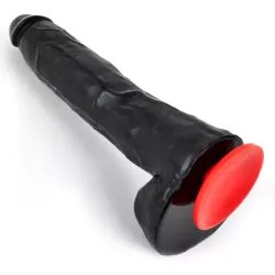 Dildo Realistico maxi Drilling Don 28 cm nero Dildo Realistico maxi Drilling Don 28 cm nero
