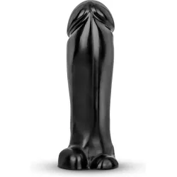 Dildo XL con punta larga nero 22 cm Dildo XL con punta larga nero 22 cm