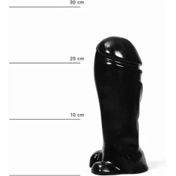 Dildo XL con punta larga nero 22 cm Dildo XL con punta larga nero 22 cm