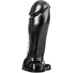 Dildo XL con punta larga nero 22 cm Dildo XL con punta larga nero 22 cm