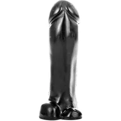 Dildo XL con punta larga nero 22 cm Dildo XL con punta larga nero 22 cm