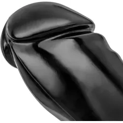 Dildo XL con punta larga nero 22 cm Dildo XL con punta larga nero 22 cm