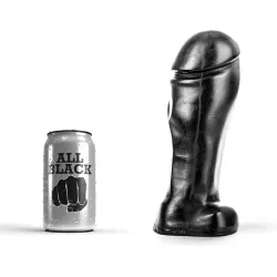 Dildo XL con punta larga nero 22 cm Dildo XL con punta larga nero 22 cm