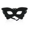 Maschera bdsm farfalla ecopelle nera Maschera bdsm farfalla ecopelle nera