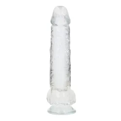 Dildo maxi realistico trasparente 25 cm Dildo maxi realistico trasparente 25 cm