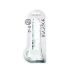 Dildo maxi realistico trasparente 25 cm Dildo maxi realistico trasparente 25 cm