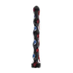 Dildo anale maxi con palline All Black Dildo anale maxi con palline All Black