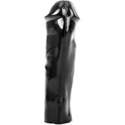 Dildo XL glande pronunciato 20 cm All Black Dildo XL glande pronunciato 20 cm All Black