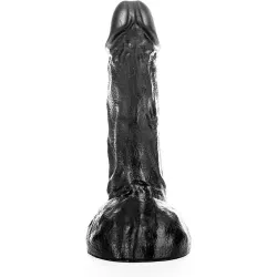 Maxi Dildo realistico curvo All Black 29 cm Maxi Dildo realistico curvo All Black 29 cm