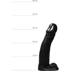 Maxi Dildo glande pronunciato All Black 30 cm Maxi Dildo glande pronunciato All Black 30 cm