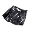 Maschera BDSM Glossy Cat nera Maschera BDSM Glossy Cat nera