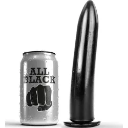 Butt Plug XL liscio 19 cm All Black Butt Plug XL liscio 19 cm All Black