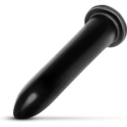 Butt Plug XL liscio 19 cm All Black Butt Plug XL liscio 19 cm All Black