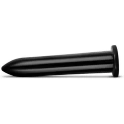 Butt Plug XL liscio 19 cm All Black Butt Plug XL liscio 19 cm All Black