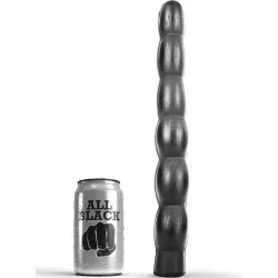 Dildo Anale XXL con sfere 31 cm All Black Dildo Anale XXL con sfere 31 cm All Black