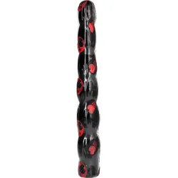 Dildo Anale XXL con sfere 31 cm All Black Dildo Anale XXL con sfere 31 cm All Black