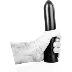 Dildo anale liscio big 22 cm All Black Dildo anale liscio big 22 cm All Black