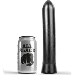 Dildo anale liscio big 22 cm All Black Dildo anale liscio big 22 cm All Black