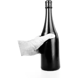 Maxi Dildo a Bottiglia 34,5 cm All black Maxi Dildo a Bottiglia 34,5 cm All black