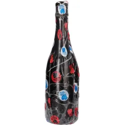 Maxi Dildo a Bottiglia 34,5 cm All black Maxi Dildo a Bottiglia 34,5 cm All black
