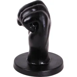 Pugno per fisting 16,5 cm Large All Black Pugno per fisting 16,5 cm Large All Black