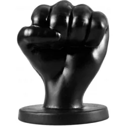 Pugno per fisting 16,5 cm Large All Black Pugno per fisting 16,5 cm Large All Black