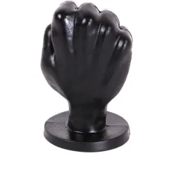 Pugno per fisting 14,50 cm Medium All Black Pugno per fisting 14,50 cm Medium All Black