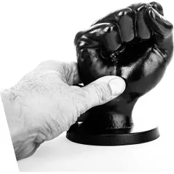 Pugno per fisting 14,50 cm Medium All Black Pugno per fisting 14,50 cm Medium All Black