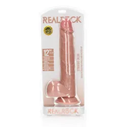 Dildo XXL realistico pelle chiara 34 cm Dildo XXL realistico pelle chiara 34 cm