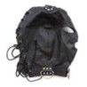 Maschera BDSM integrale con collare nera Maschera BDSM integrale con collare nera