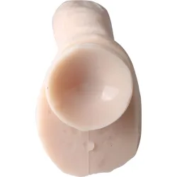 Maxi Dildo realistico curvo 27,5 cm chiaro Maxi Dildo realistico curvo 27,5 cm chiaro