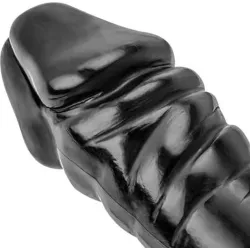 Dildo XXL realistico 38 cm nero All Black Dildo XXL realistico 38 cm nero All Black