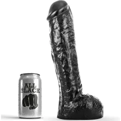 Maxi Dildo realistico 29 cm All Black Maxi Dildo realistico 29 cm All Black
