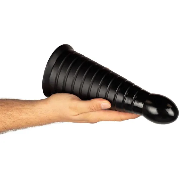 Plug Anale Piramide Devil Dog 26 cm nero