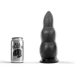 Butt Plug maxi con sfere 23 cm nero Butt Plug maxi con sfere 23 cm nero