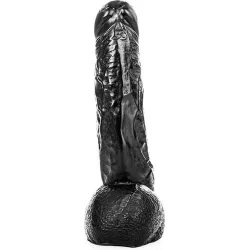 Dildo XL realistico 21 cm All Black Dildo XL realistico 21 cm All Black