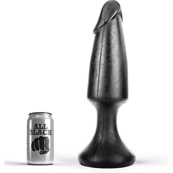 Fallo anale maxi  34,5 cm All black
