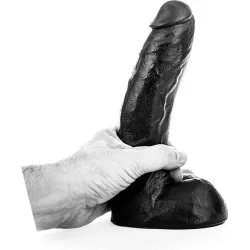 Fallo XL realistico 22 cm All Black Fallo XL realistico 22 cm All Black