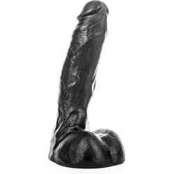 Fallo XL realistico 22 cm All Black Fallo XL realistico 22 cm All Black