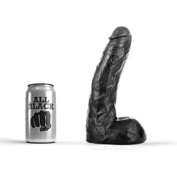 Fallo XL realistico 22 cm All Black Fallo XL realistico 22 cm All Black