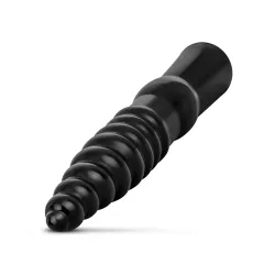 Maxi Dildo con sfere graduate 35 cm All Black Maxi Dildo con sfere graduate 35 cm All Black